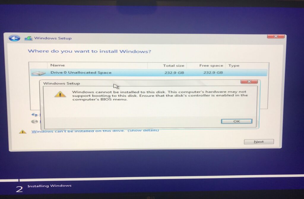 Windows Cannot Be Installed on This Diskl, windows cannot be installed on this disk, the selected disk has an mbr, windows cannot be installed on this disk, windows cannot be installed on this disk gpt partition style, windows cannot be installed on this disk mbr, windows cannot be installed on this disk ensure that the disk controller is enabled, windows cannot be installed on this disk the disk may fail soon, windows cannot be installed on this disk because it is Of the gpt partition style, windows cannot be installed on this disk. this computer's hardware, windows cannot be installed on this disk mbr partition table, how to fix windows cannot be installed to this disk, How to solve GPT partition error, How to convert disk to GPT, Why Windows won't install because of GPT, How to fix error 0x80300024 when installing Windows 10, Windows cannot be installed on this disk the selected disk has an MBR, Windows cannot be installed to this disk the selected disk is of the GPT partition style, Windows cannot be installed on this disk, ensure that the disk controller is enabled, Windows cannot be installed on this disk reddit, Windows cannot be installed on this disk windows 11, Windows cannot be installed on this disk windows 10, Windows cannot be installed on this disk usb, Windows cannot be installed on this disk lenovo, windows cannot be installed to disk, windows cannot be installed to this disk, windows cannot be installed on this drive, windows cannot be installed on drive, we couldn't create a new partition, 0x80300024, windows cannot be installed to this disk gpt, we couldn't install windows in the location you chose, we couldn't install windows in the location you choose, windows cannot be installed on drive 0 partition 1, windows cannot be installed to disk 0 partition 1, windows cannot be installed to this disk 0 partition 1, 0x80300001, drive 0 partition 1, disk 0 partition 1, we couldn't create a new partition or locate, windows couldn't create a new partition, windows cannot install on drive 0, we couldn't create a new partition windows 11, windows cannot be installed to this hard disk space,
