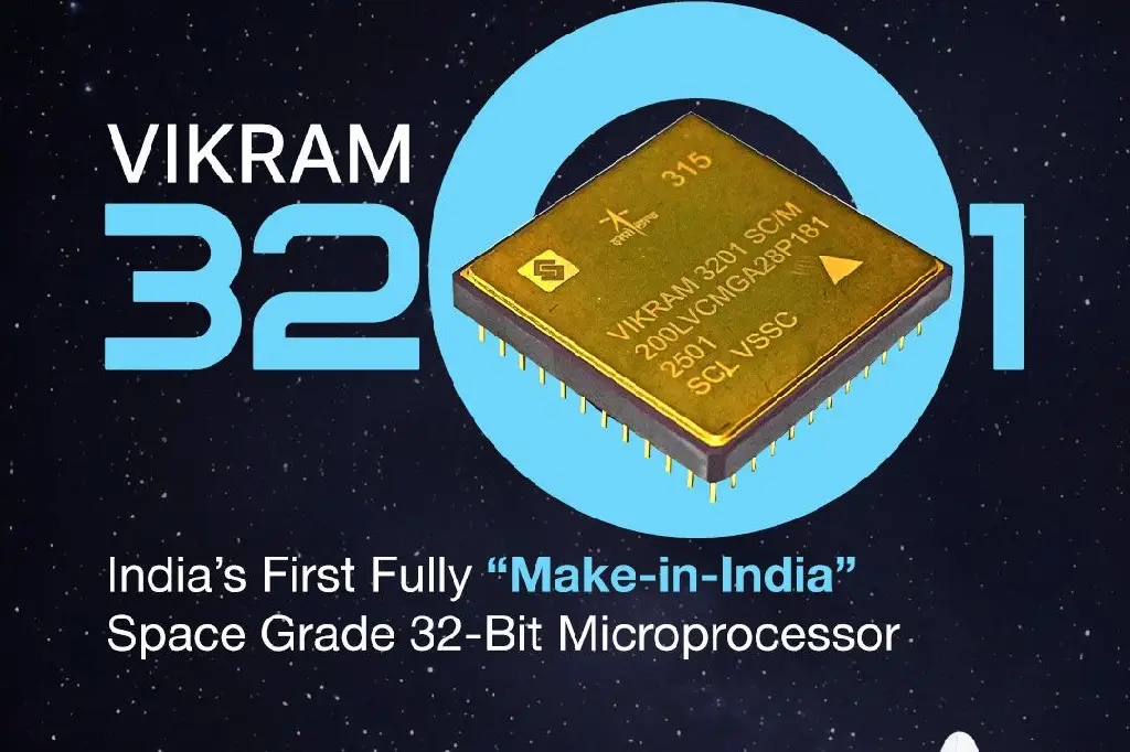 Vikram 3201 microprocessor, Vikram 3201 ISRO chip, India space grade processor, Vikram 3201 features, Vikram 3201 vs Intel AMD, ISRO microprocessor 2025, Make in India chip Vikram, Vikram 3201 availability, Vikram 3201 price India, Semicon India 2025 Vikram chip, Vikram 3201 and Kalpana 3201, Vikram 3201 specifications, Vikram semiconductor chip share price, Vikram chip made by which company, Vikram chip specifications, Vikram 32 bit processor price, Vikram chip wikipedia, Vikram 32 chip, Vikram 32 chip india ISRO microprocessor, Vikram 32 chip made by, Vikram 32 chip size, Vikram 32 chip price, Vikram 32 chip manufacturing company, Vikram 32 chip Wikipedia, Vikram 32D, Vikram 3 T67, Vikram 32 day collection, Kalpana 3201, What is Kalpana 3201 and Vikram 3201, Who developed Vikram 3201, Who made the Vikram 32-bit chip, विक्रम 3201 का विकास किसने किया था, अंतरिक्ष मिशनों के लिए किस संगठन ने हाई स्पीड माइक्रोप्रोसेसर विक्रम 3201 और कल्पना 3201 विकसित की है, What is Vikram 3201, Which is the 32-bit microprocessor by ISRO, विक्रम चिप क्या है, विक्रम 3201 क्या है, Which chip is made in India, Vikram 3201 and Kalpana 3201 UPSC, ISRO develops high speed microprocessors Vikram 3201 and Kalpana 3201, Vikram 1601, Vikram 32 bit processor Wiki, Vikram 32 bit processor specifications,