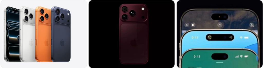 iPhone 17 Pro aluminum design and iPhone 18 Pro concept design