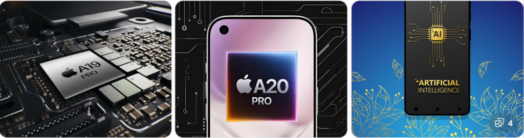 Apple A19 Pro vs A20 Pro chip comparison
